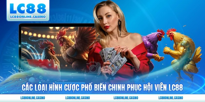 Các loại hình cược phổ biến chinh phục hội viên LC88